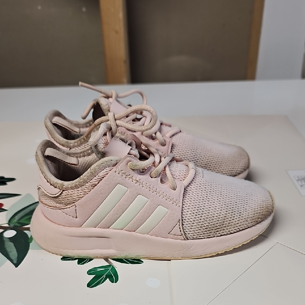 Adidas Kids Light Pink Sneakers